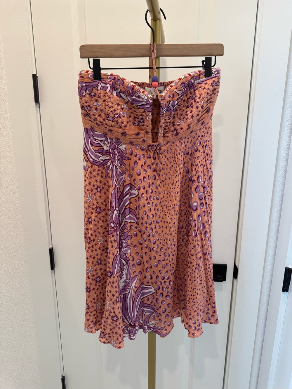 Poupette St Barth Strapless Mini Dress